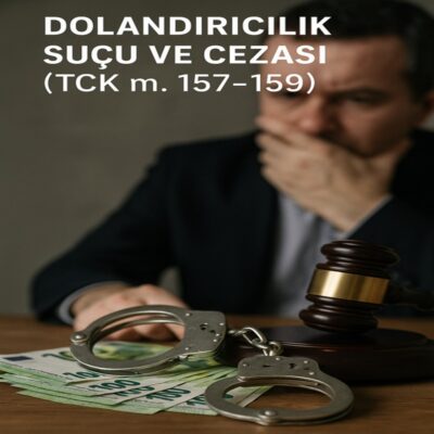 Dolandırıcılık suçu ve cezası TCK 157 “Nitelikli dolandırıcılık TCK 158” “Etkin pişmanlık TCK 159”